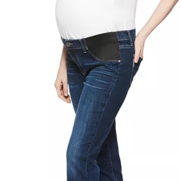 Paige Brigitte Maternity Jeans In Enchant Size 28